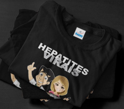 CAMISETAS - HEPATITES